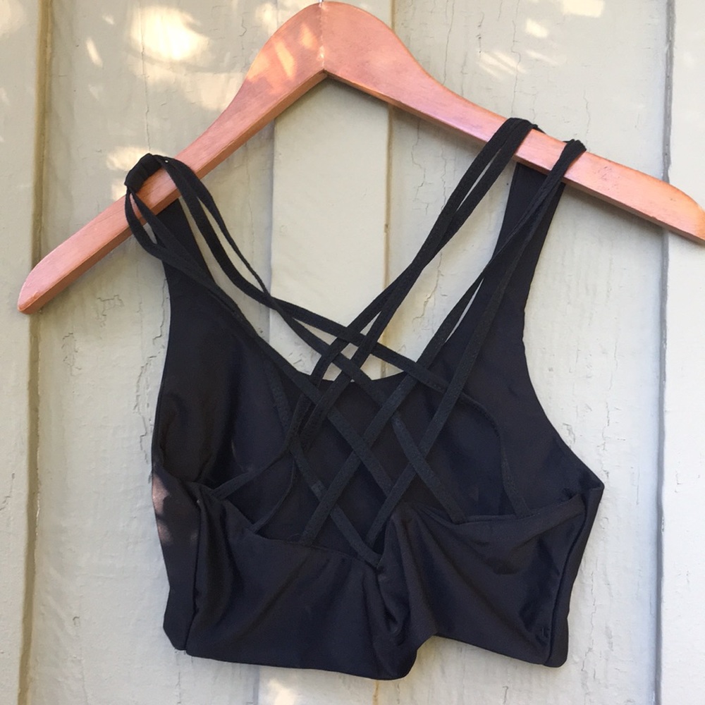 New! Sexy Black Strappy Cami - Picture 3 of 4